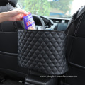 Car seat backrest storage bag